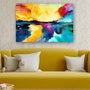 Wallity Cuadro Decorativo de Vidrio Templado Multicolor 40 x 60 cm
